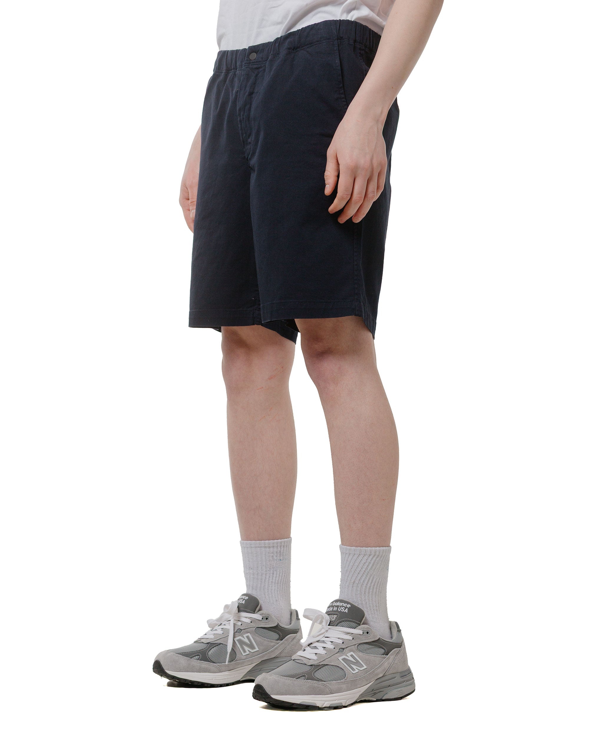 Ezra Stretch Twill Shorts Dark Navy - 2