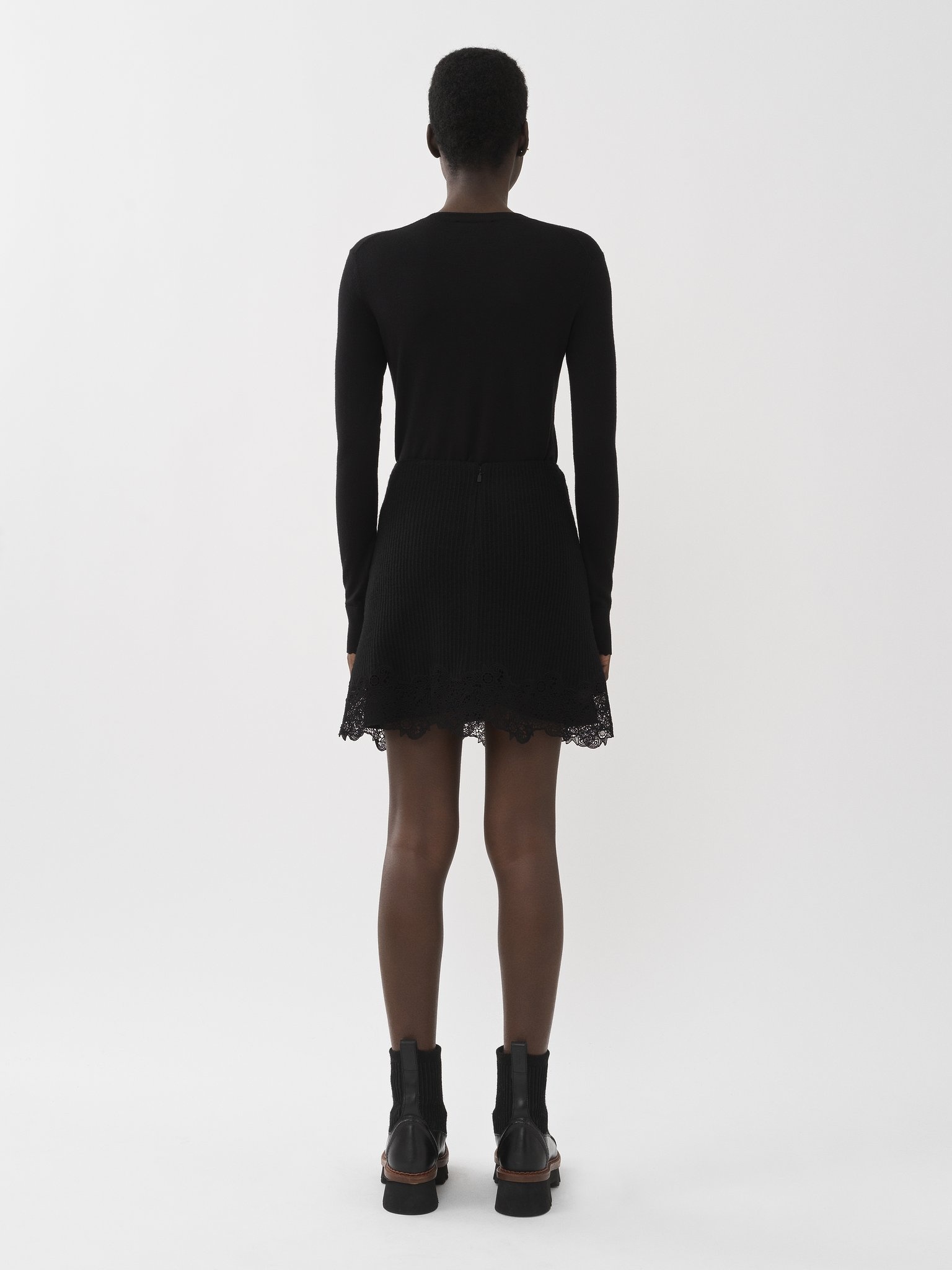FLARED MINI SKIRT - 4
