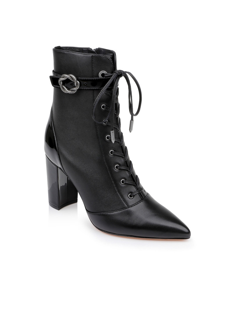 Elegante Leather Bootie 2
