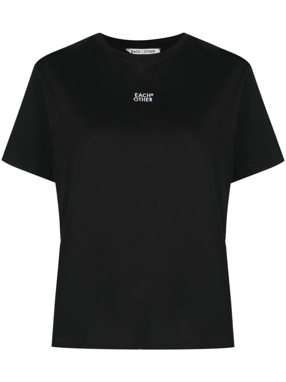 logo-print crew-neck T-shirt - 1