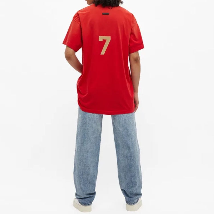Fear of God 7 Tee 'Vintage Red' FG50-069CTJ-646 - 5