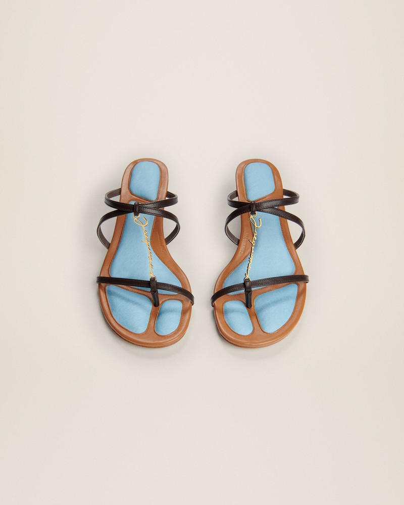 JACQUEMUS Les sandales basses Pralu outlook