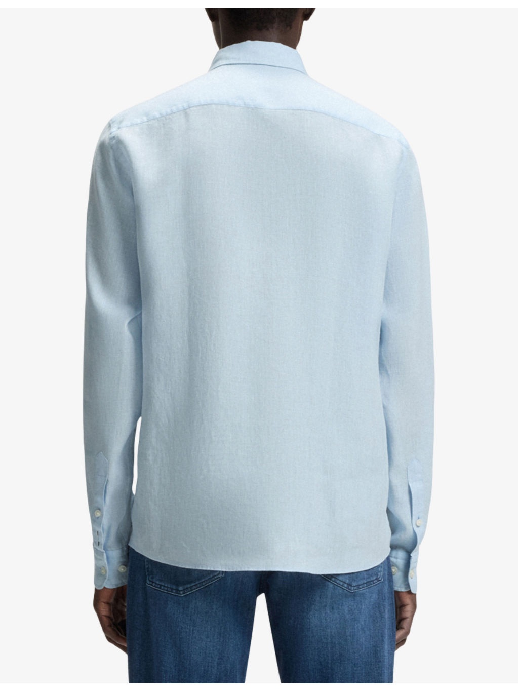 Logo-Embroidered Regular-Fit Linen Shirt - 3