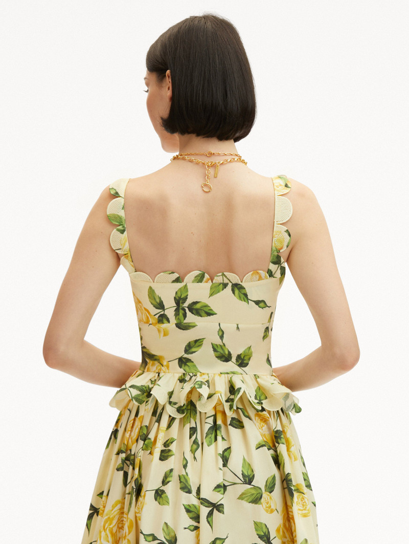 ENGLISH ROSE COTTON POPLIN BLOUSE 4