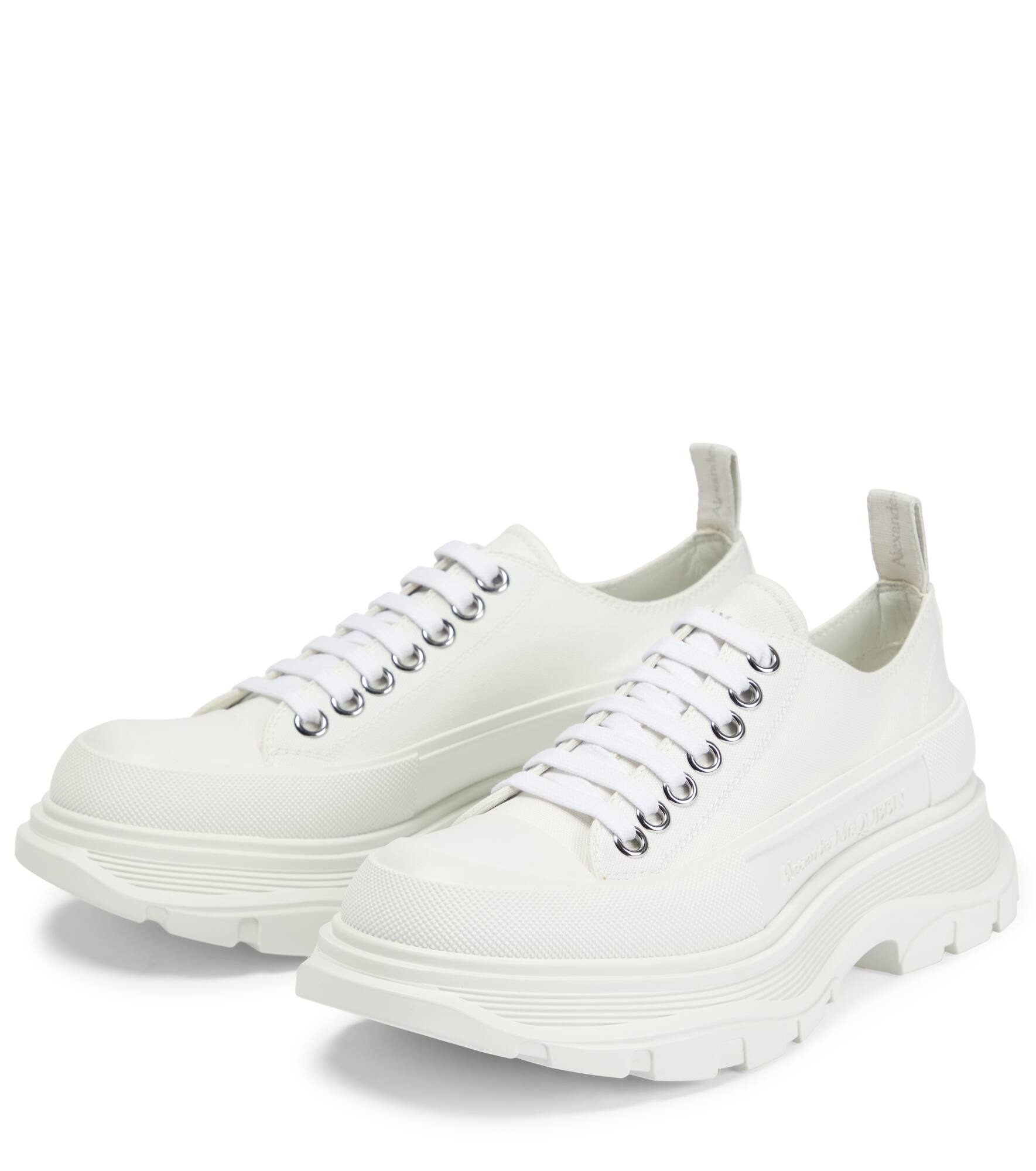 Tread Slick canvas sneakers - 5