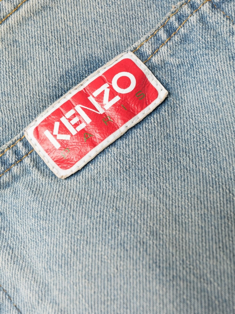 logo-patch wide-leg jeans - 6