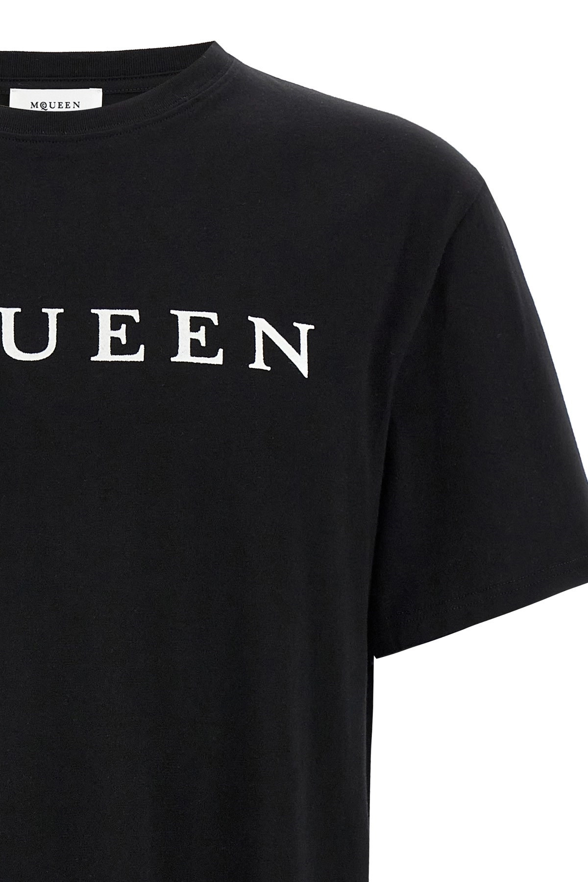 Flocked 'McQueen' T-shirt - 4