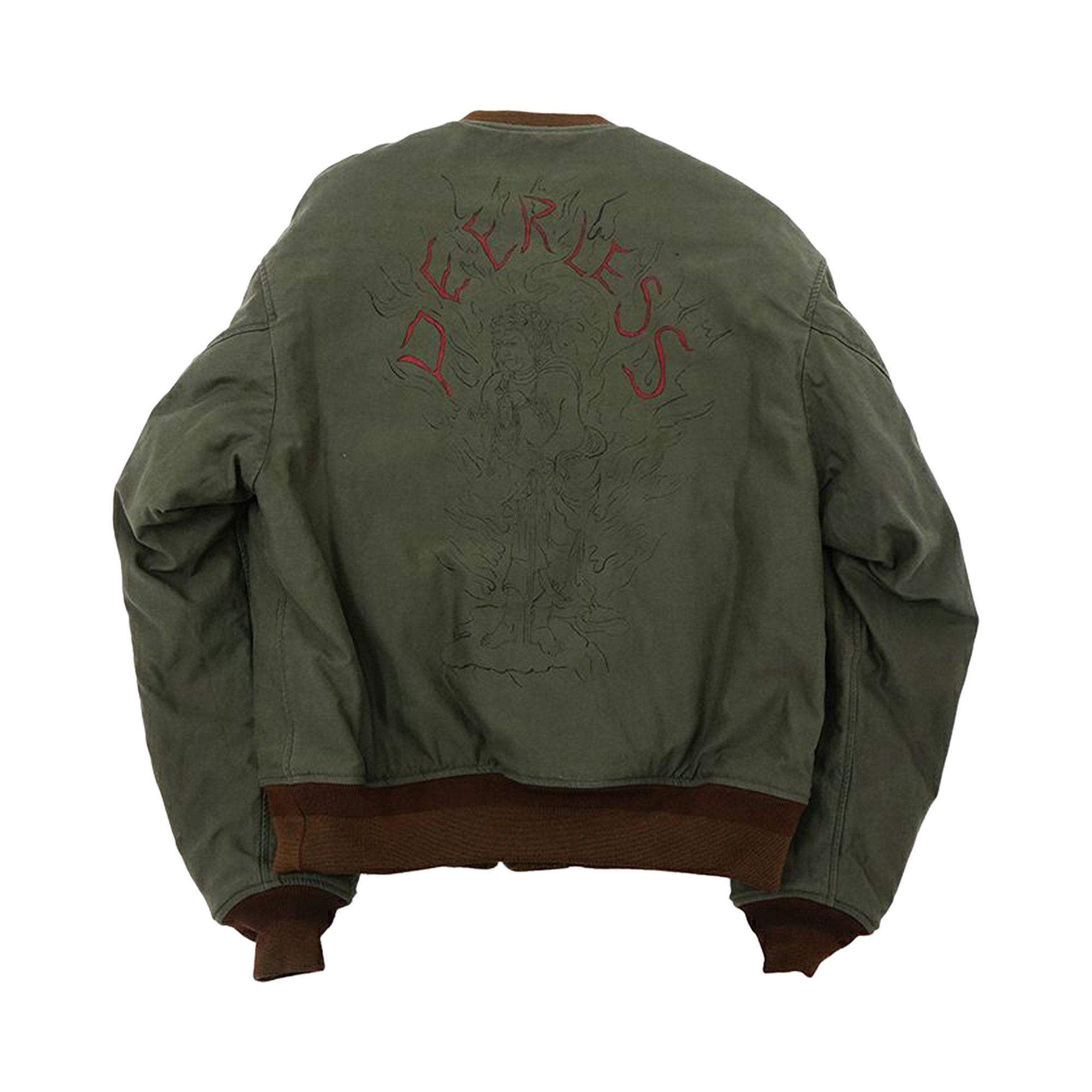 Visvim Gunner Jacket 'Olive' - 2