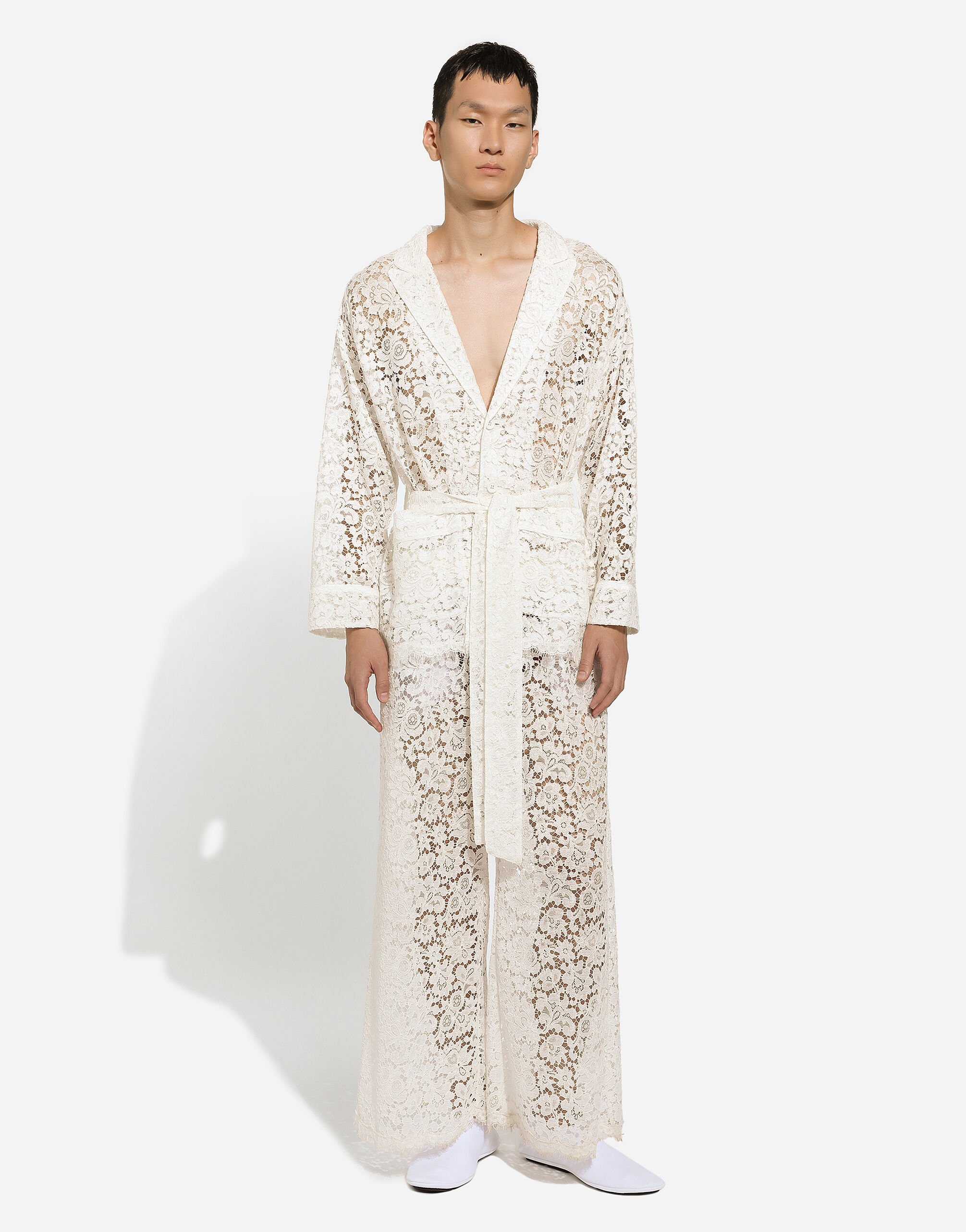 Lace robe - 2