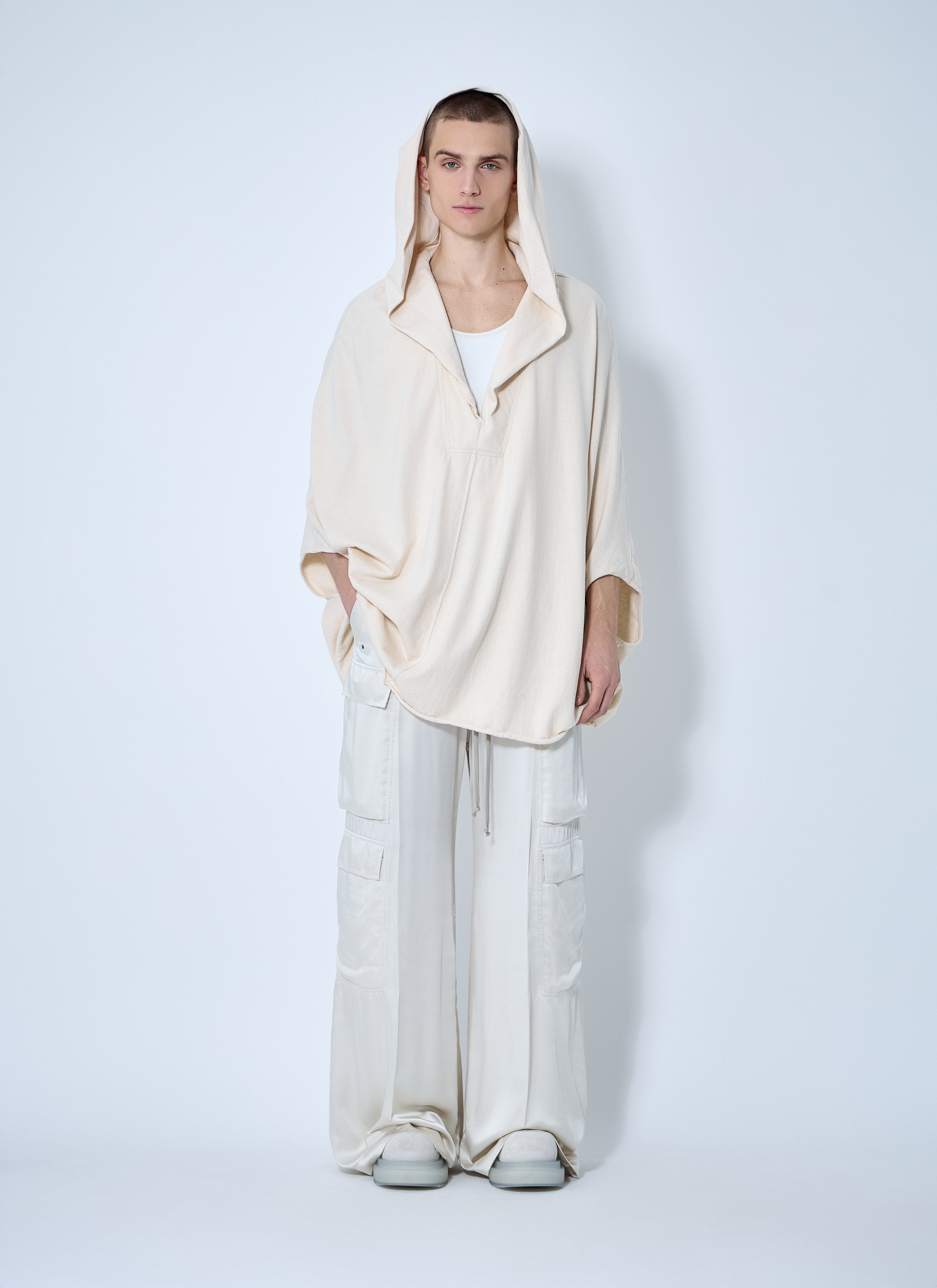 Rick Owens Men Satin Belas Cargo Pants - 2