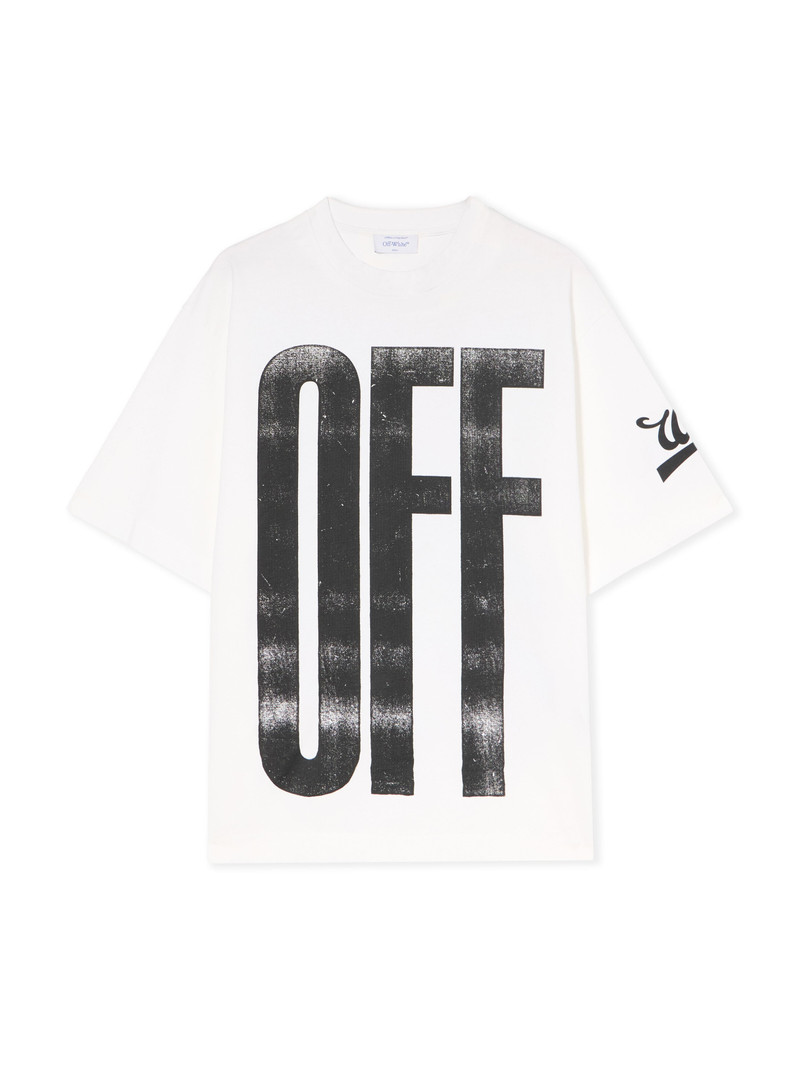 Big Off Diagonal Skate Logo T-Shirt - 1