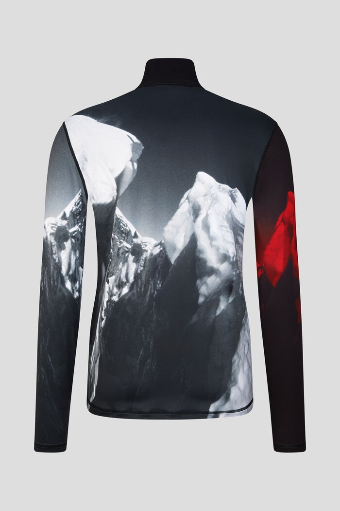 Pascal First layer in Anthracite/White/Red - 5