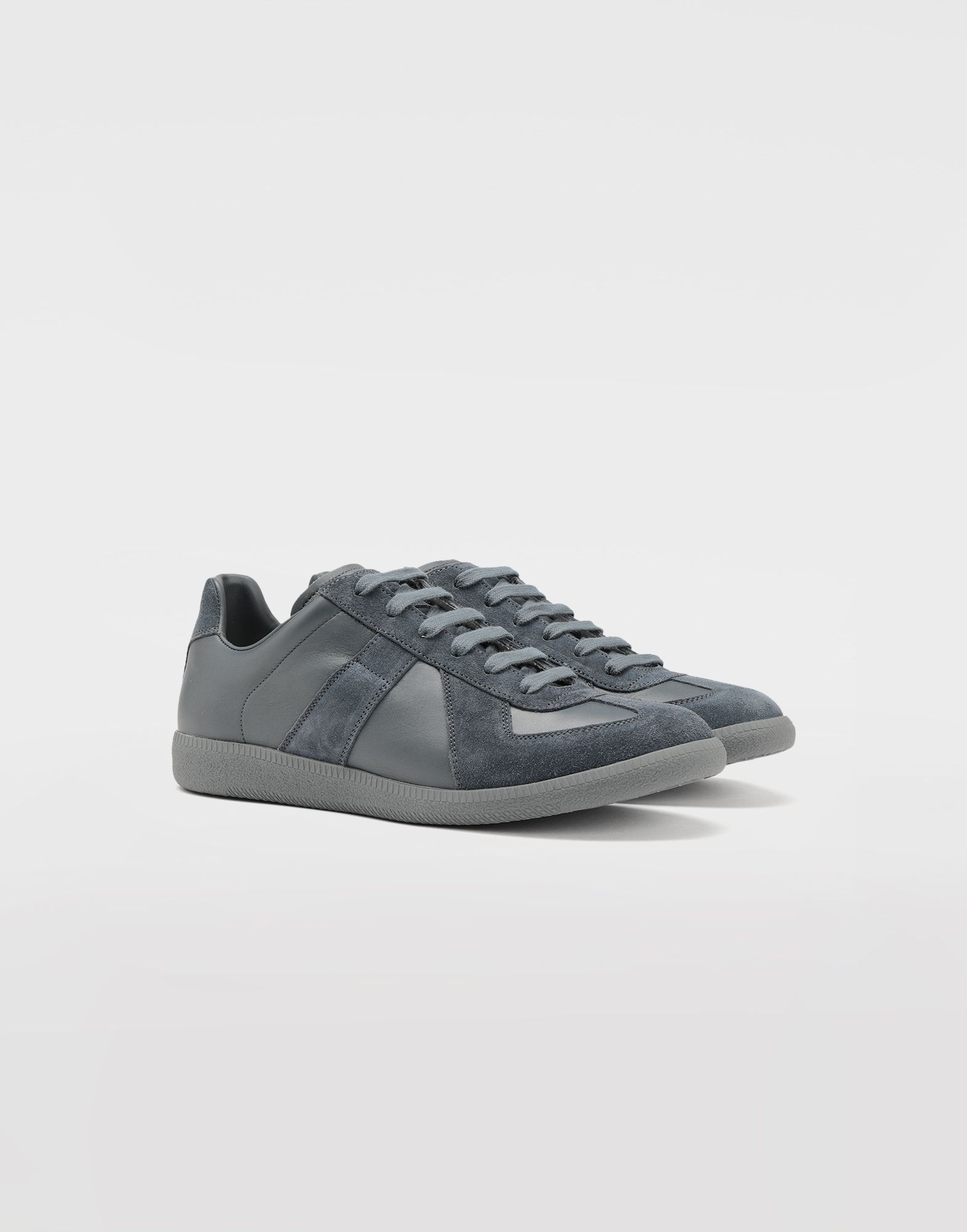 Replica leather sneakers - 3