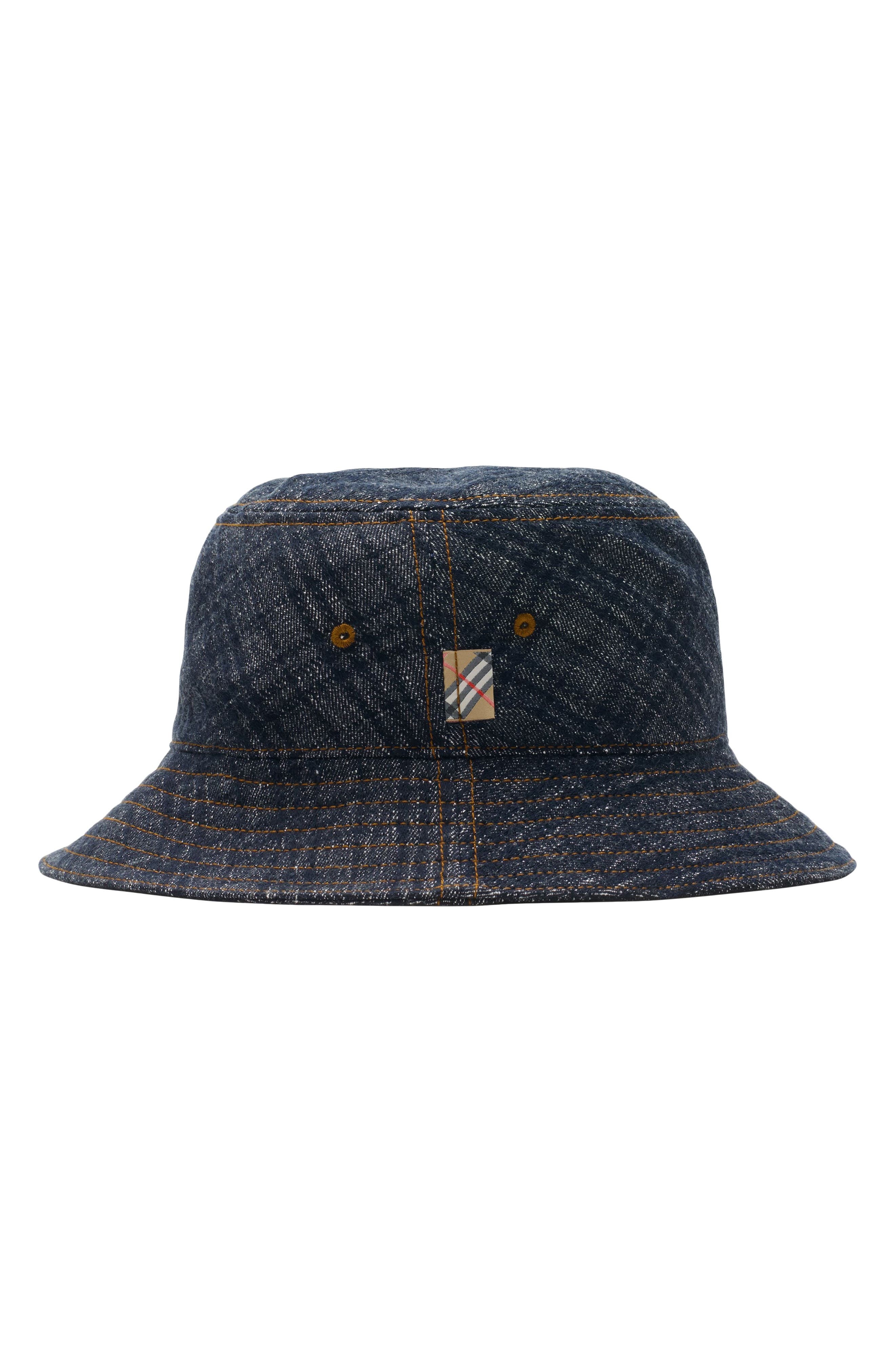 burberry Check Jacquard Denim Bucket Hat in Indigo at Nordstrom - 2