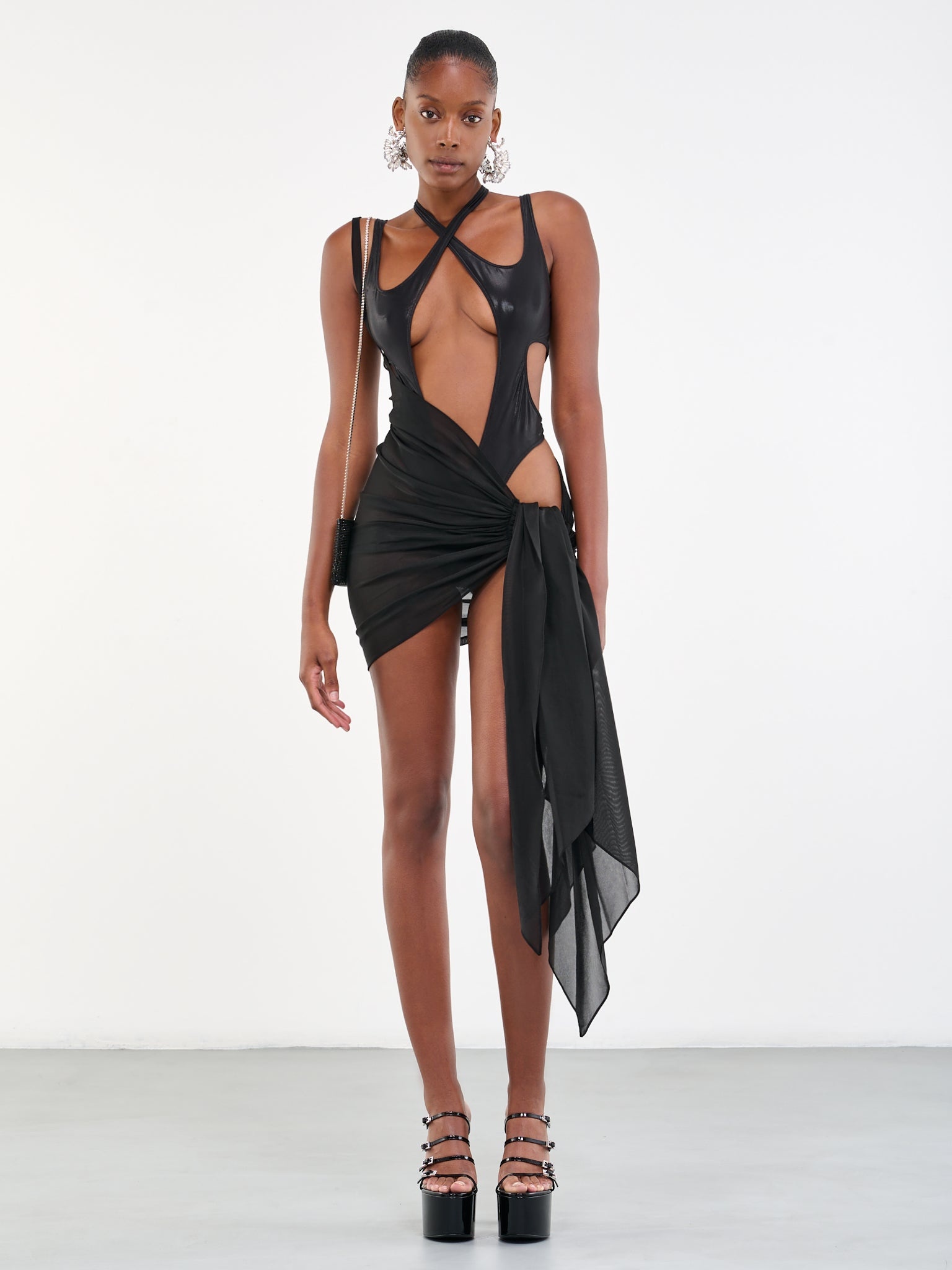 Crossed Swim One-Piece - 6
