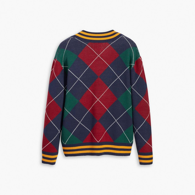 STAY LOOSE V-NECK SWEATER 6