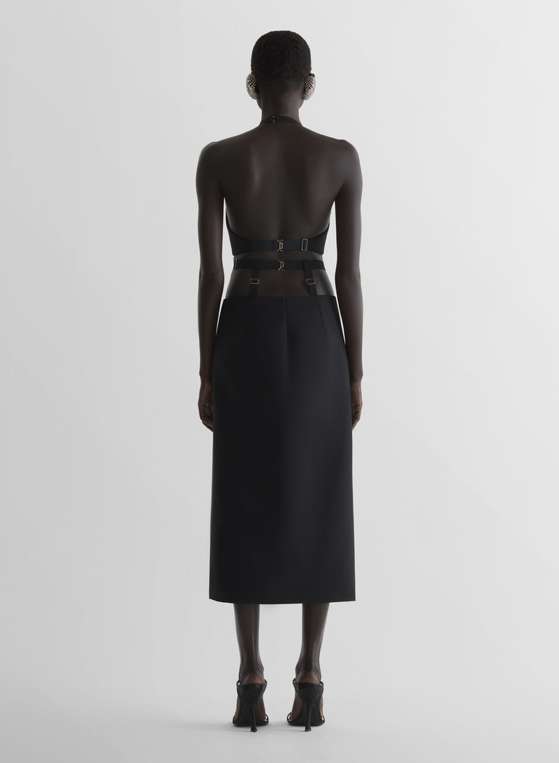 Suspended pencil skirt 4