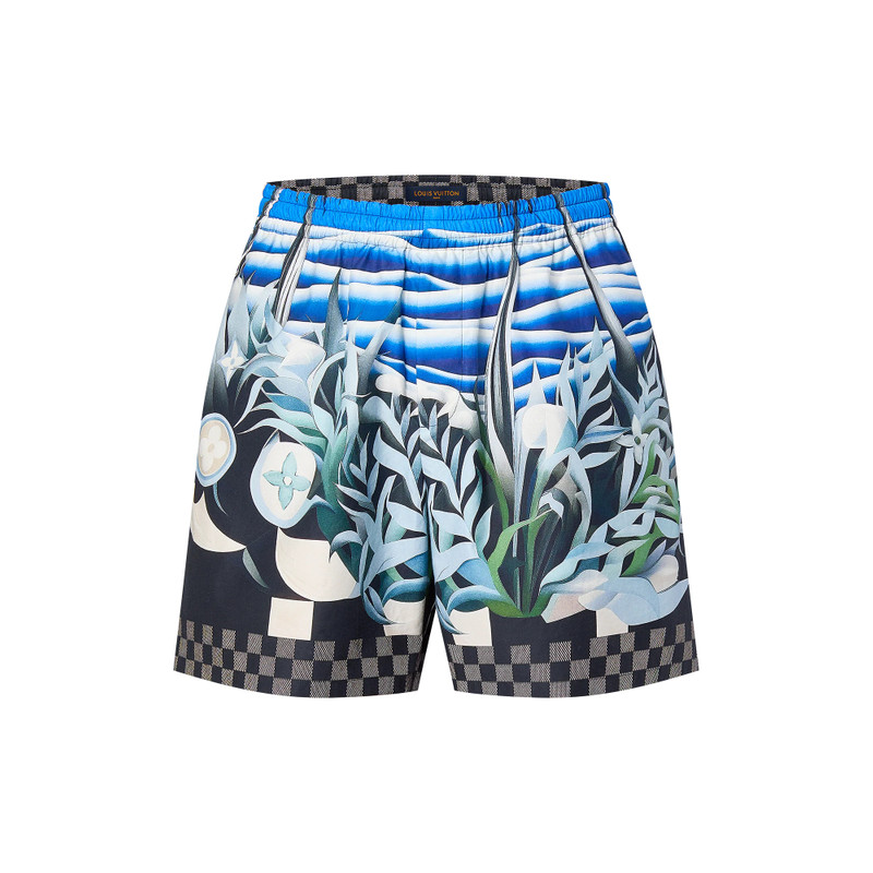 Printed Nylon Swim Shorts 1
