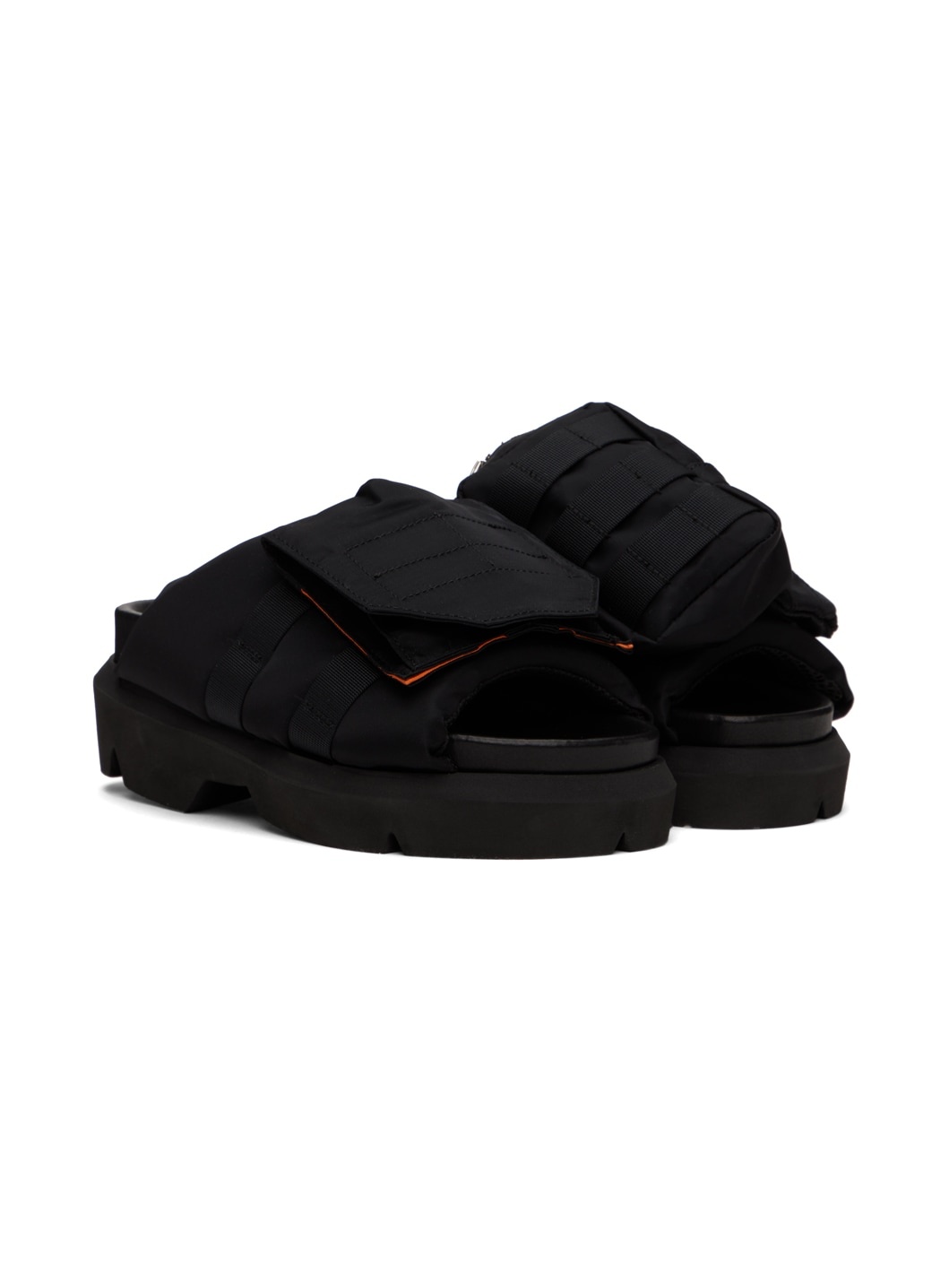 Black Pocket Slides - 4