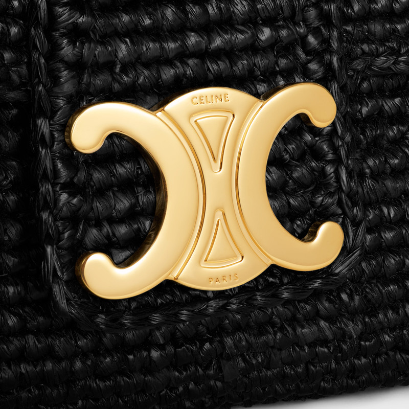 MINI CELINE VICTOIRE IN RAFFIA 5