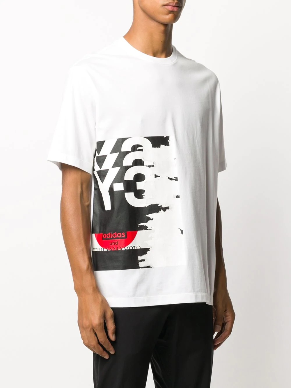 graphic logo print T-shirt - 3