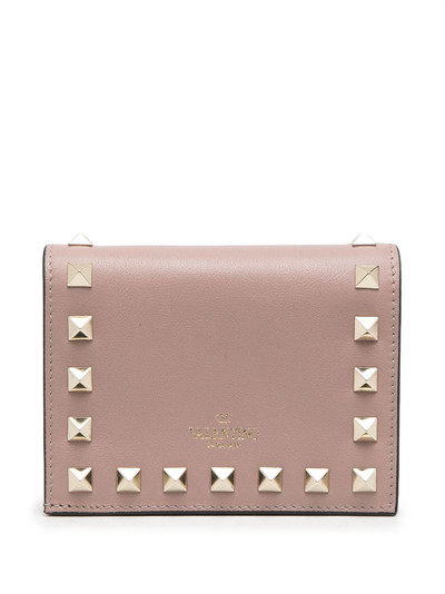 Valentino Rockstud compact wallet outlook