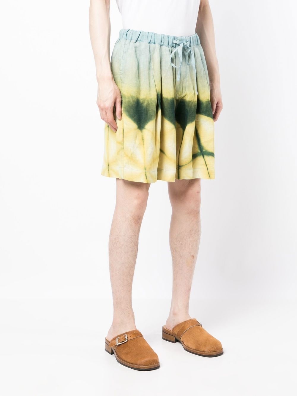 Bridge tie-dye Bermuda shorts - 3