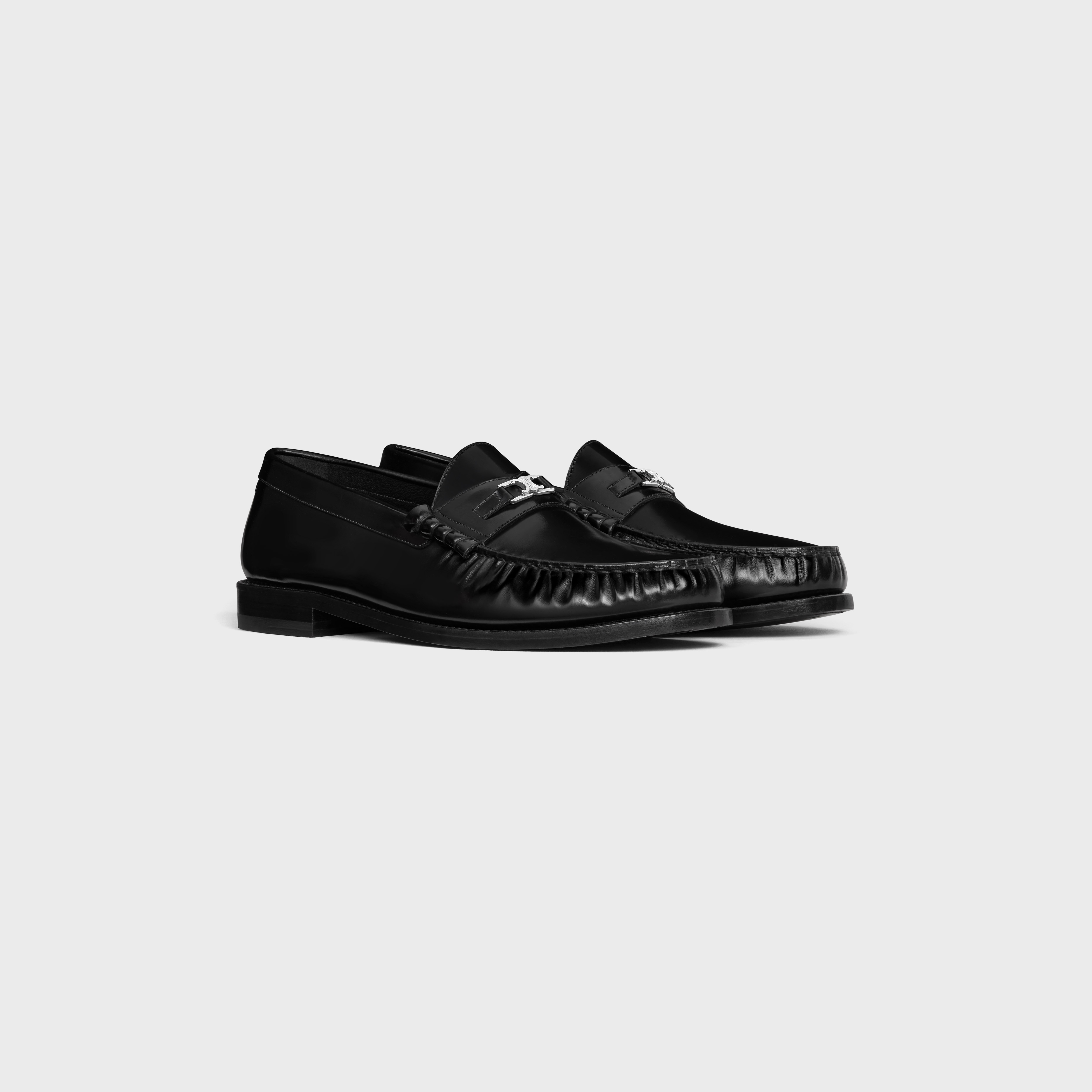 CELINE LUCO Triomphe Loafer in POLISHED BULLSKIN - 2