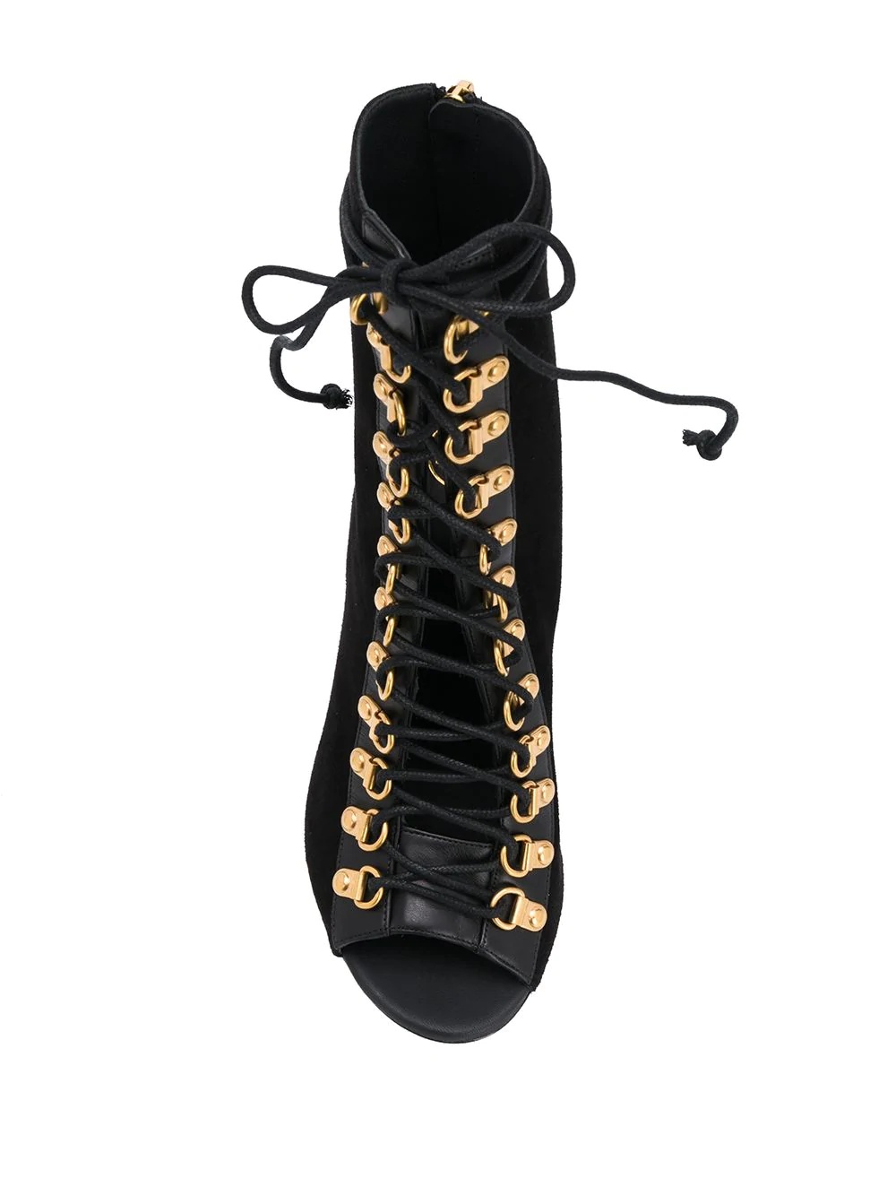 95mm lace-up boots - 4