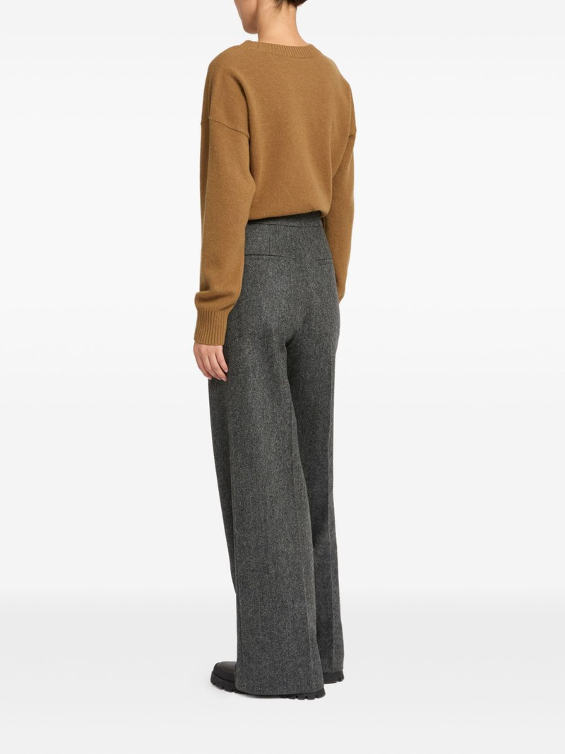 flannel tailored trousers 5