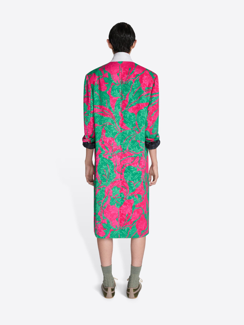 PRINTED JACQUARD COAT 4