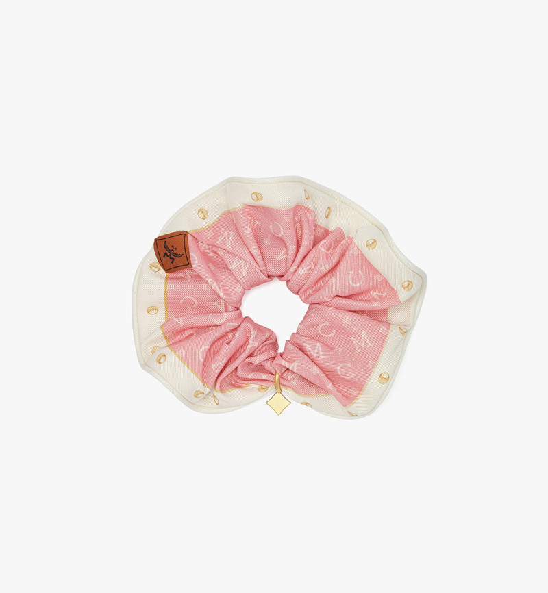 Monogram Print Scrunchie 3