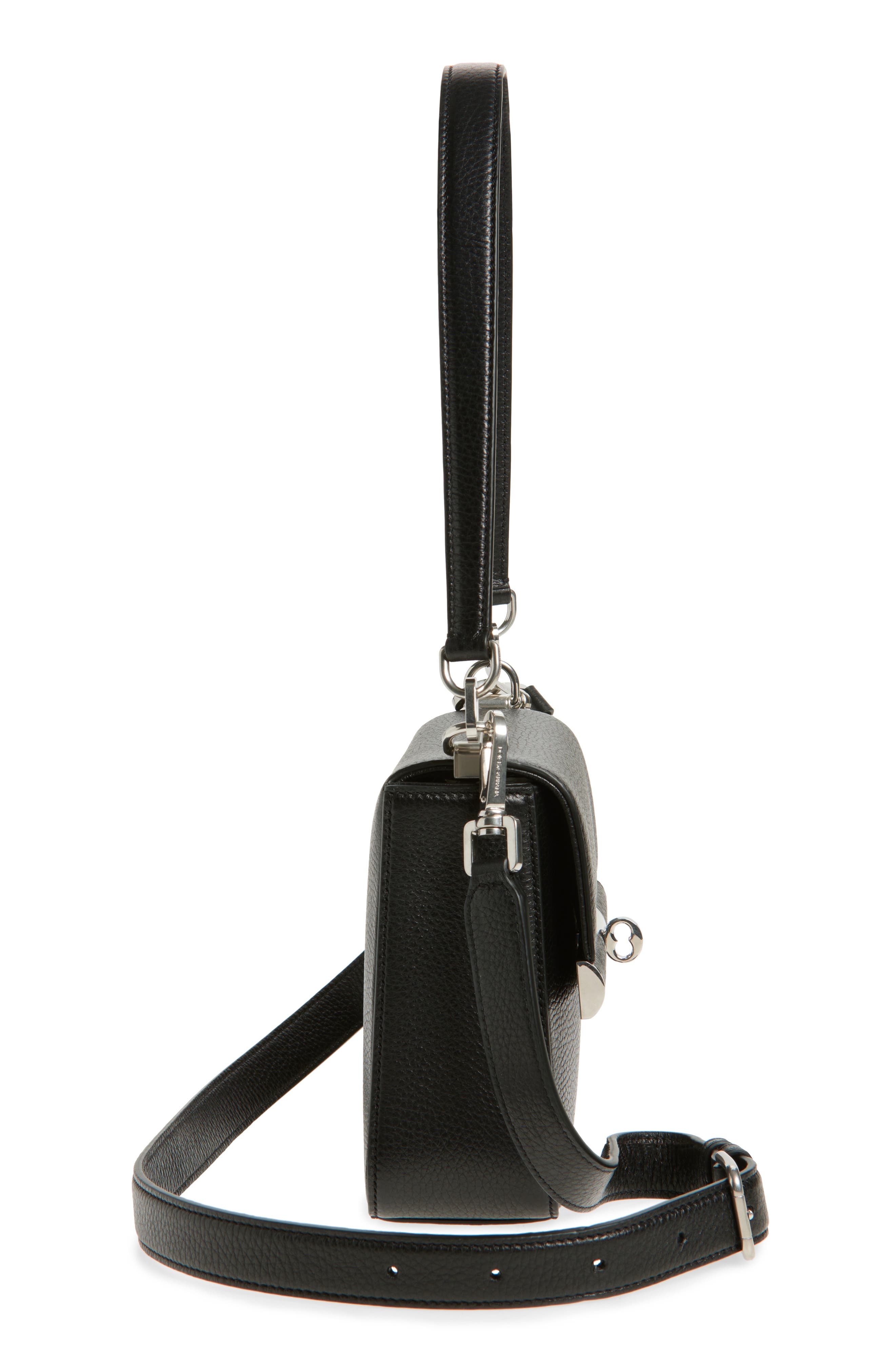 Dolce&Gabbana Marlene Leather Shoulder Bag in Black at Nordstrom - 5
