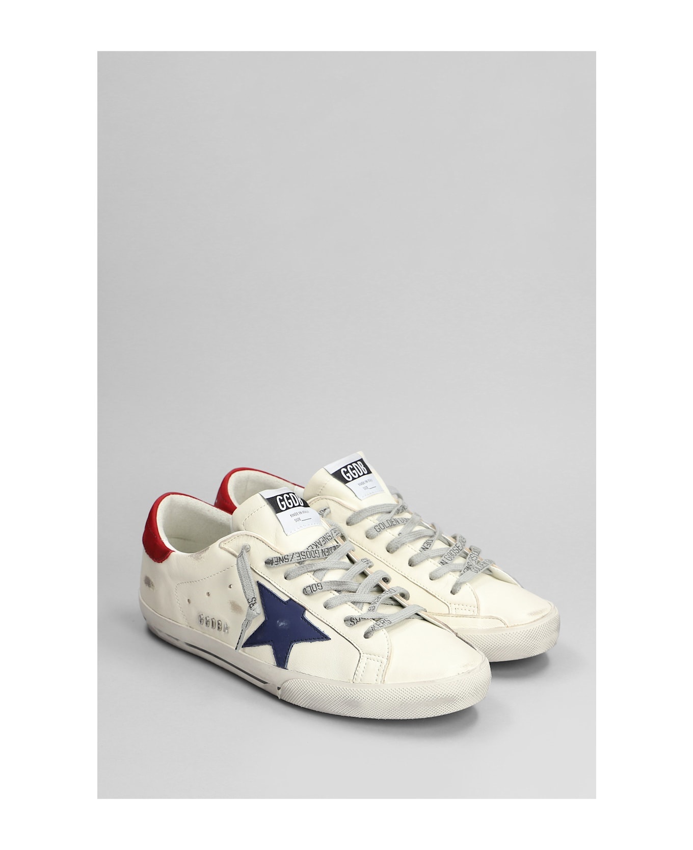 White Leather Snekaer - 2