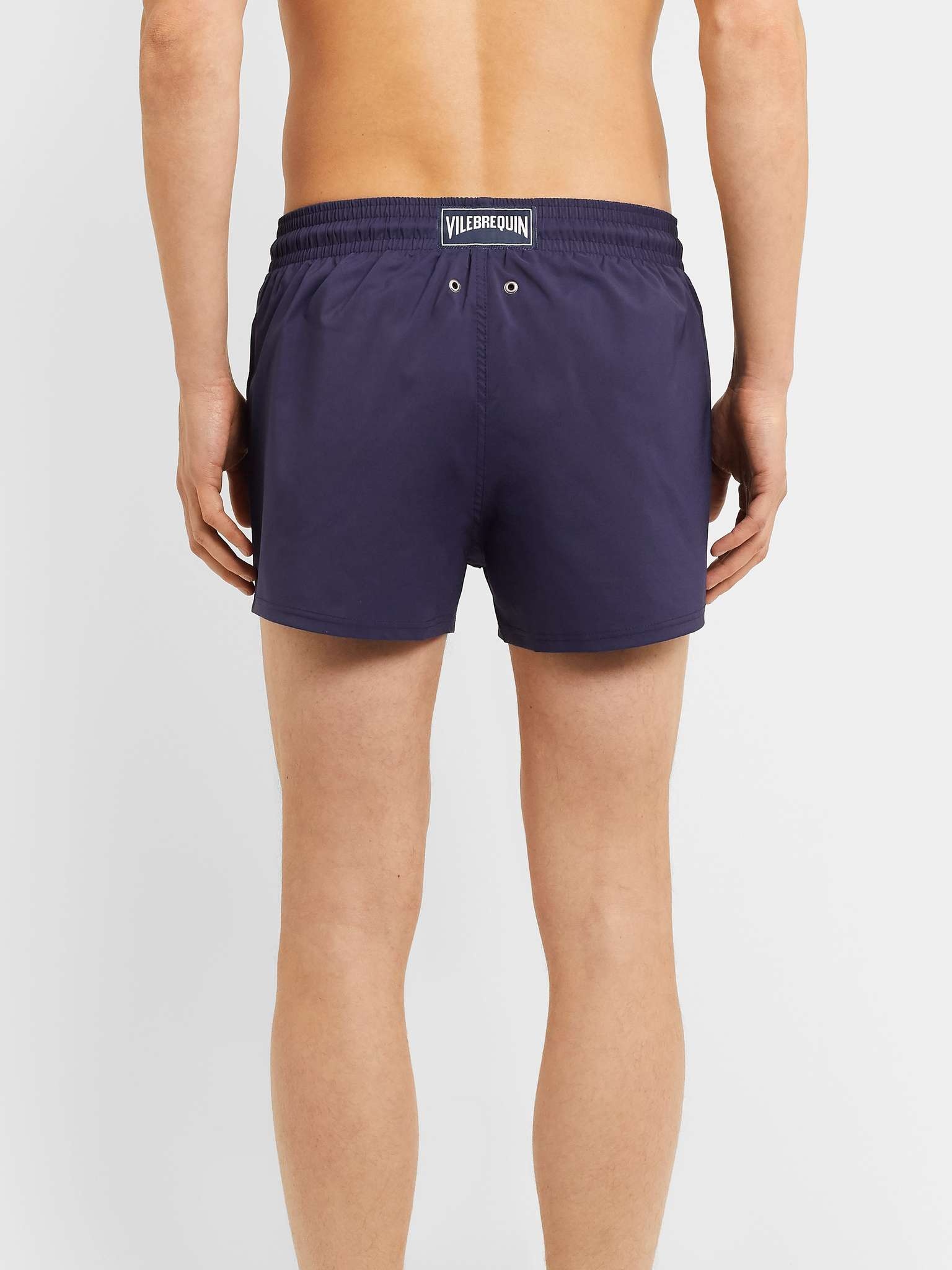 Slim-Fit Short-Length Swim Shorts - 4