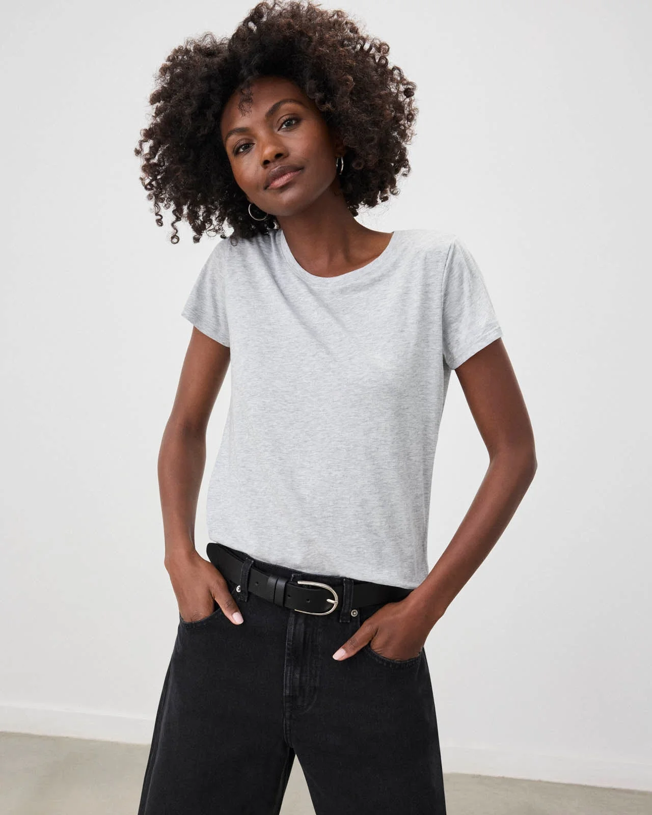 Abbie Crewneck Tee - 1