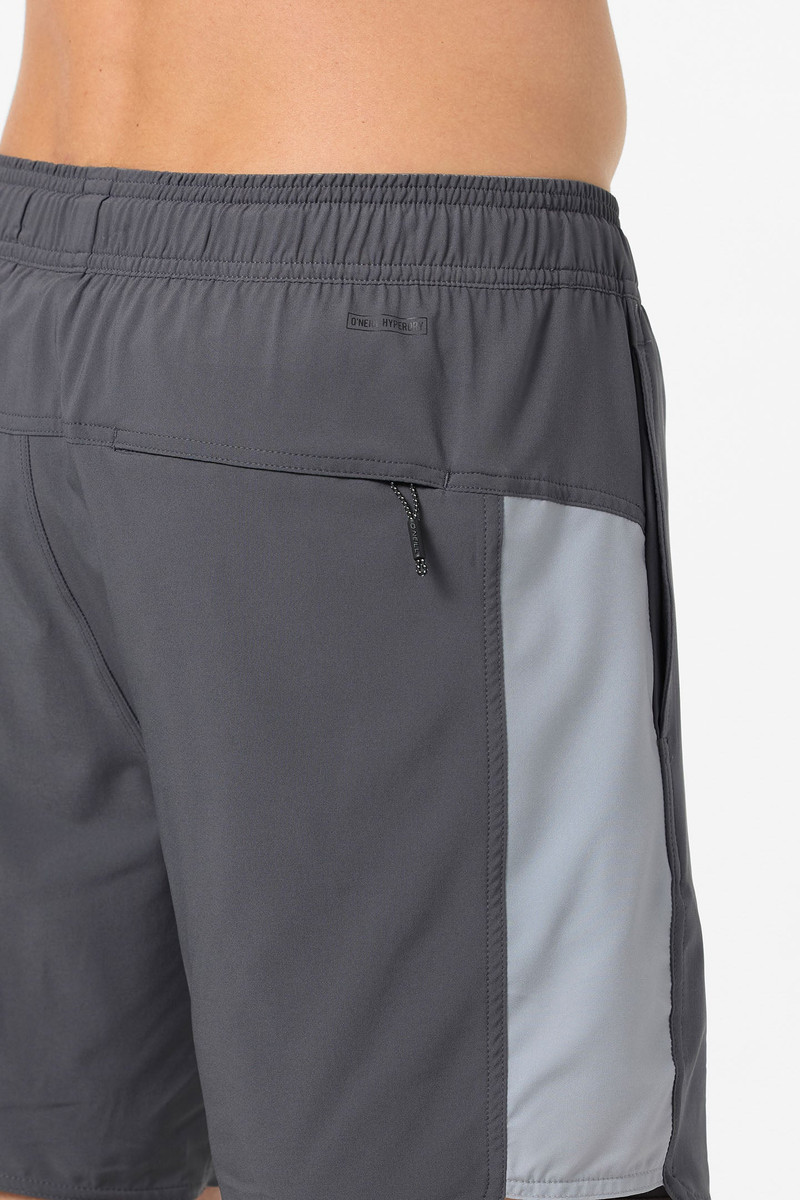 Perform Light Tech Panel Lined Elastic Waist 17" Hybrid Shorts 8