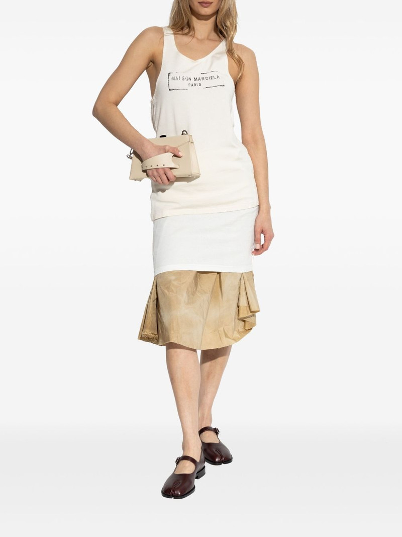 Maison Margiela layered knee-length skirt outlook