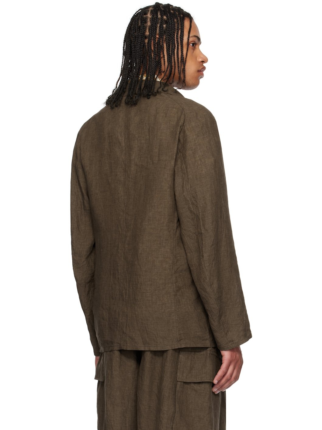 Brown Take Easy Blazer - 3