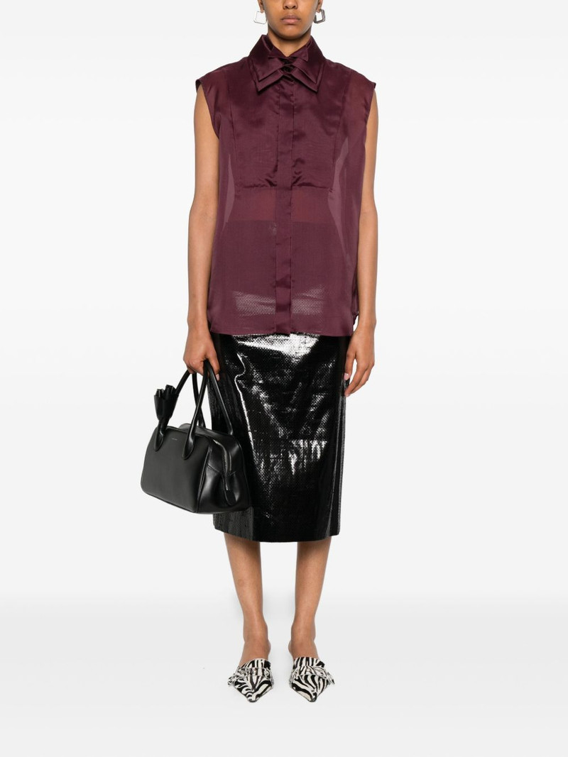 VIKTOR & ROLF sleeveless button-down shirt outlook