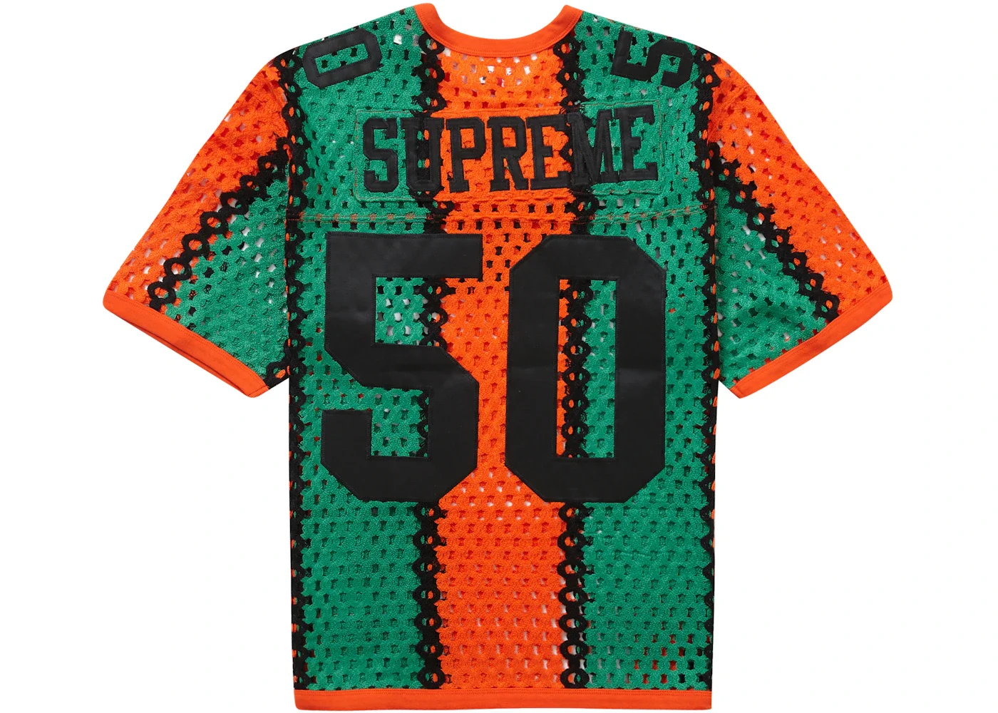 Supreme Supreme Crochet Football Jersey Orange - SS23KN13 ORANGE