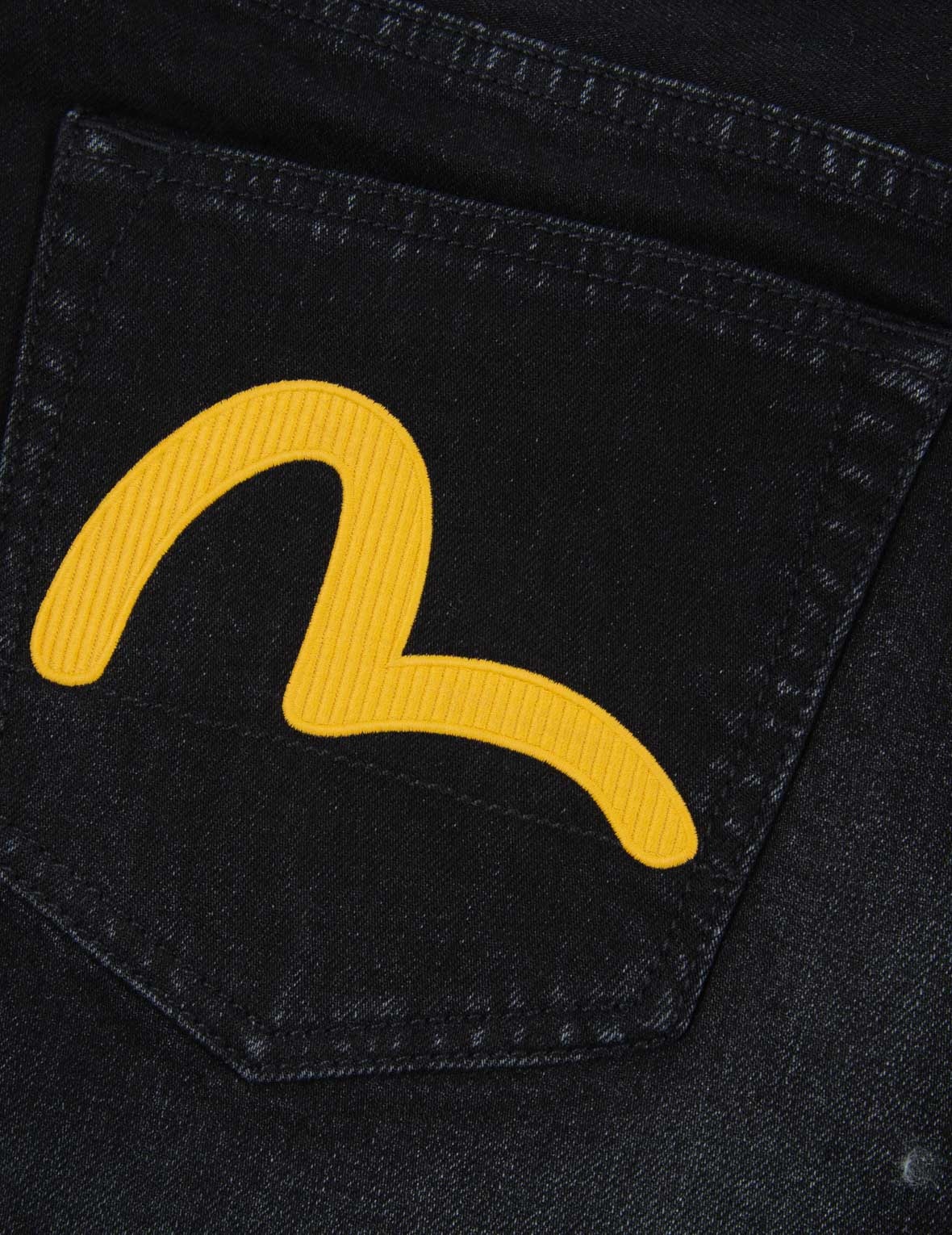 SEAGULL AND LOGO PRINT SLIM-FIT JEANS - 7