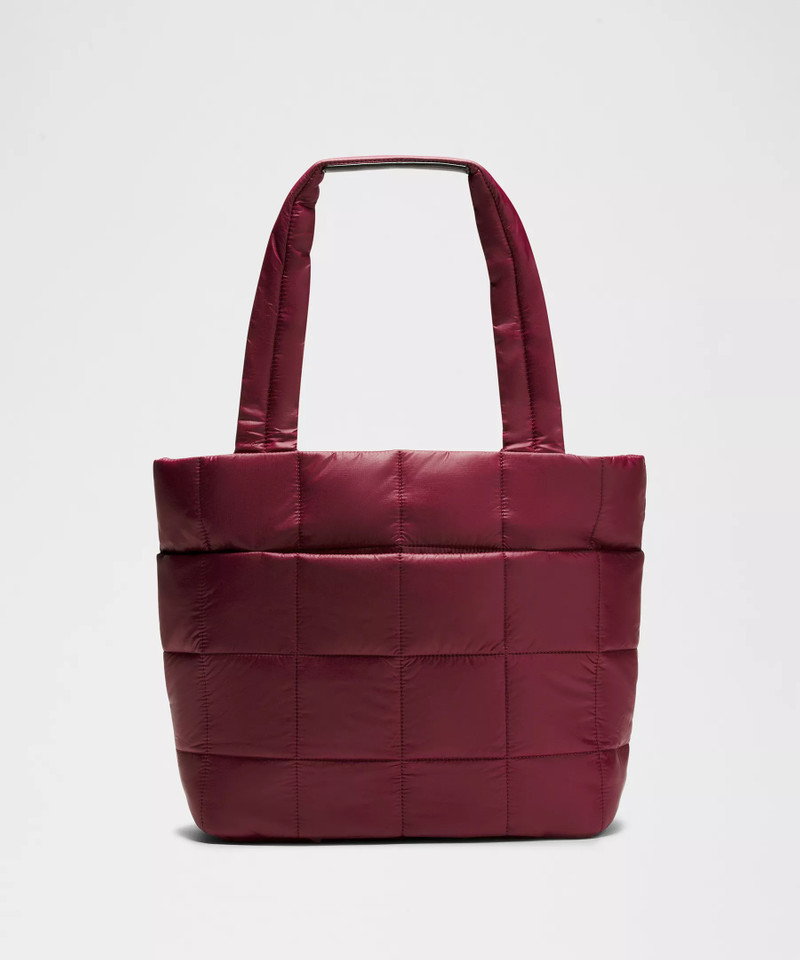 Quilted Grid Tote Bag 12L 3