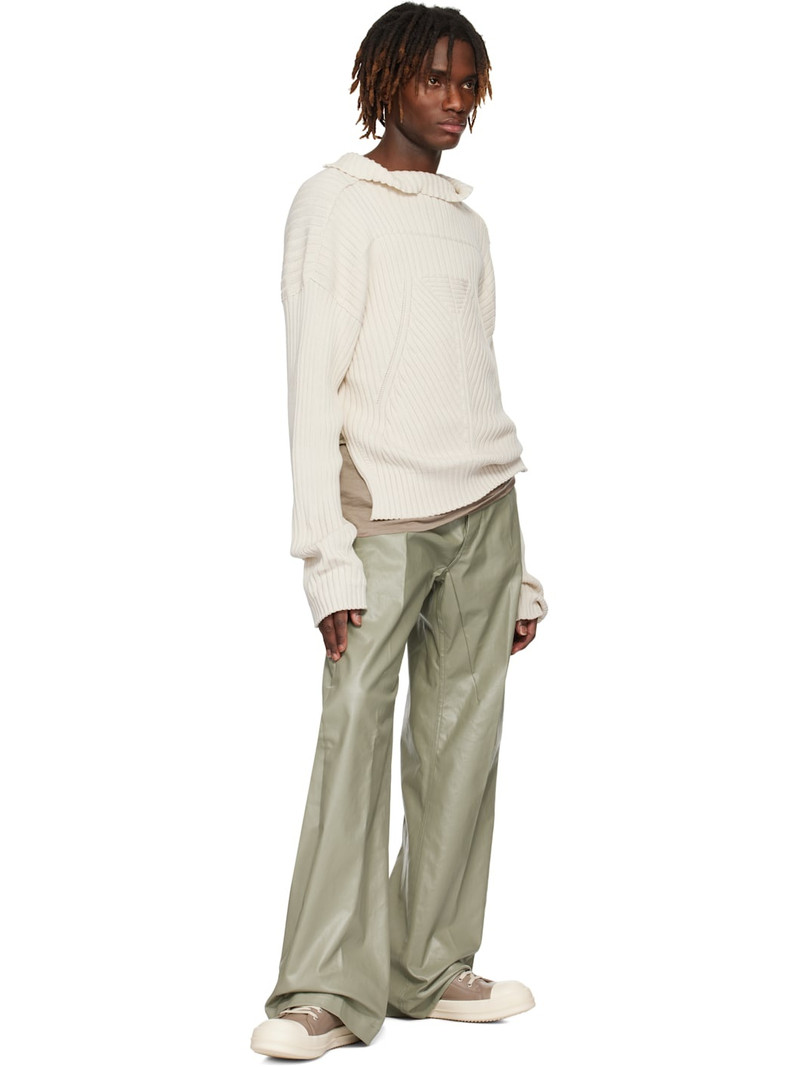 Rick Owens Green Hollywood Geth Jeans outlook