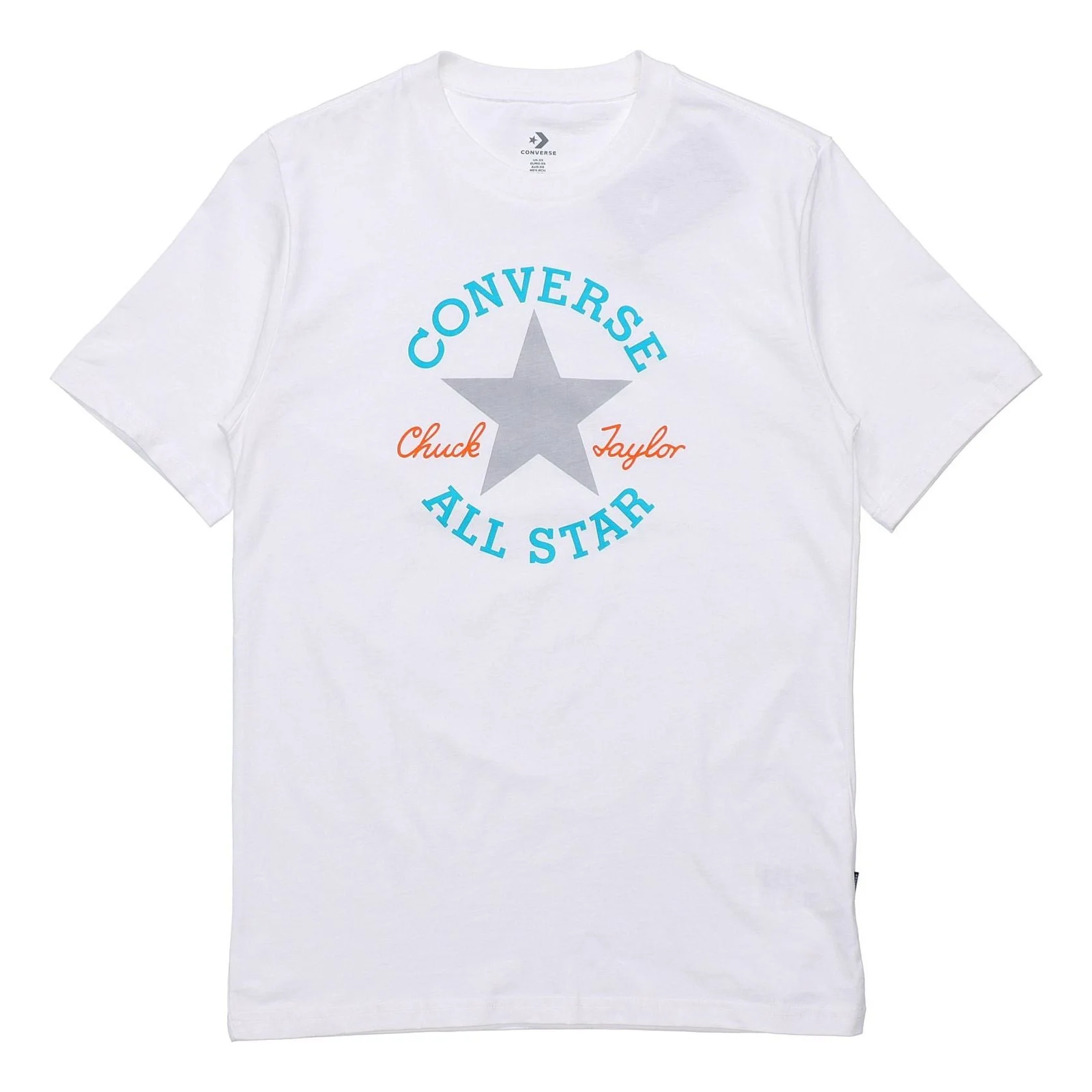 Converse Slogan Logo Short-sleeve Tee Men White 10020526-A02 - 1