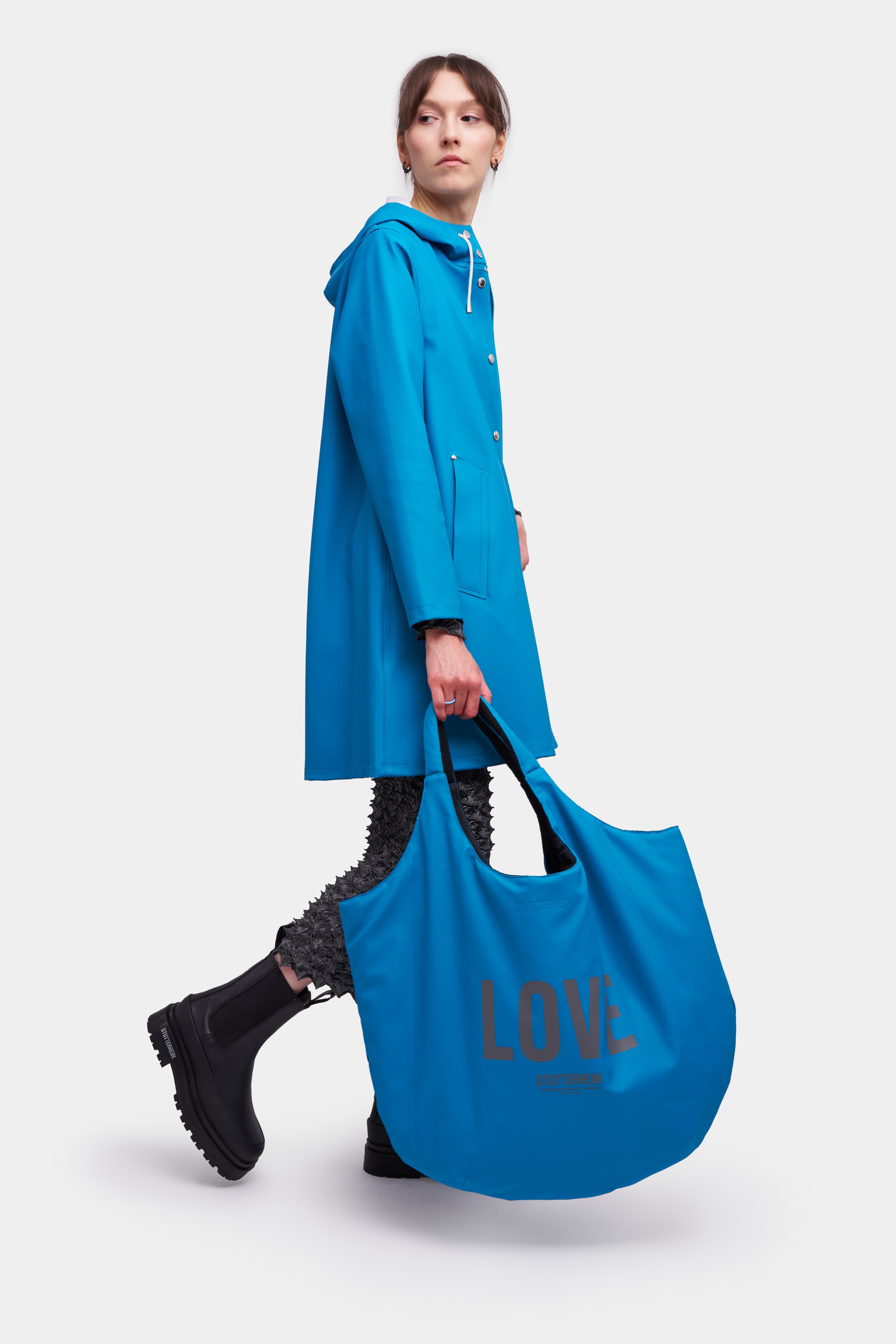 Svea Puffer Bag Mosaic Blue - 2