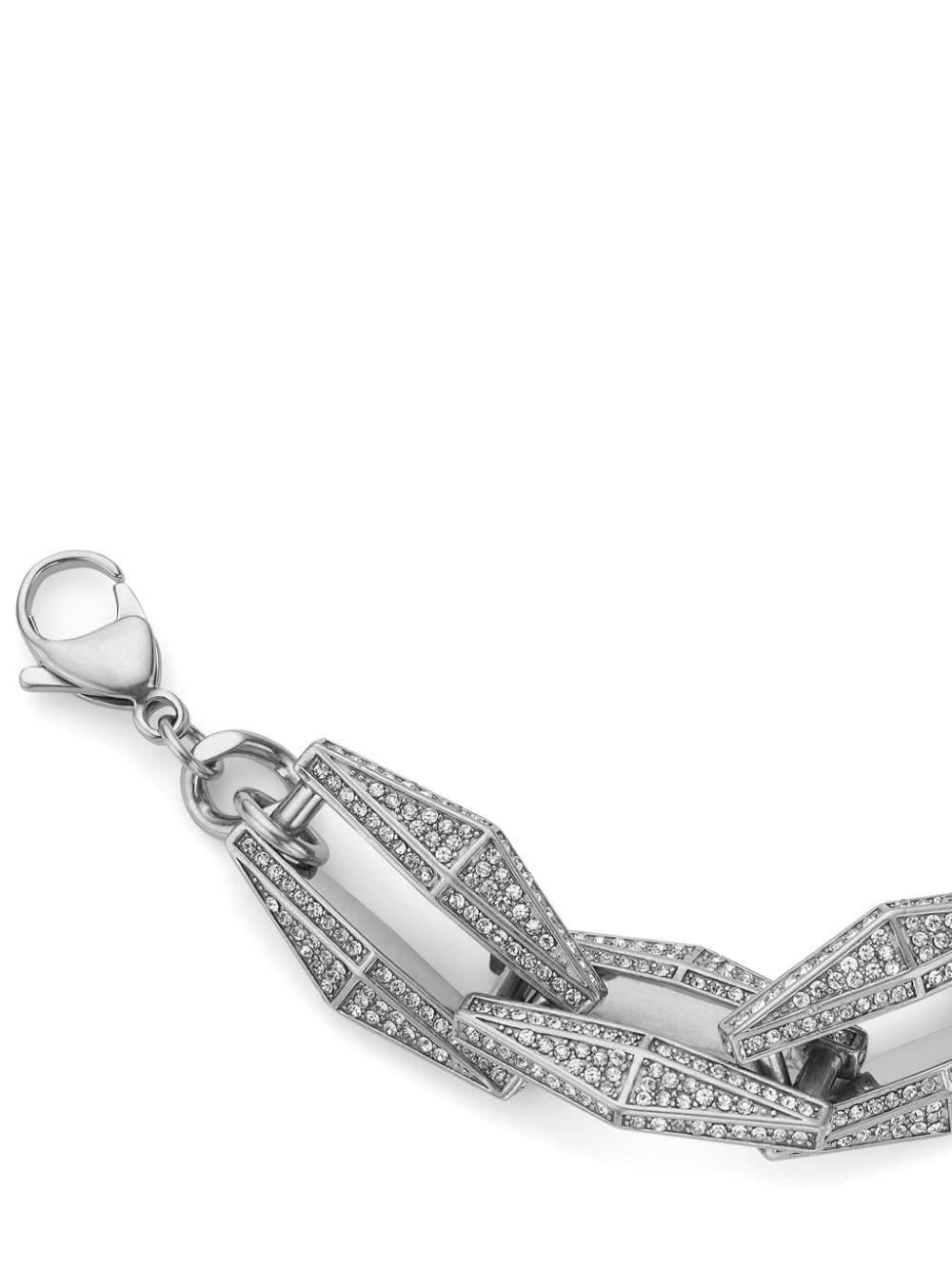 Diamond Chain crystal-embellished necklace - 5