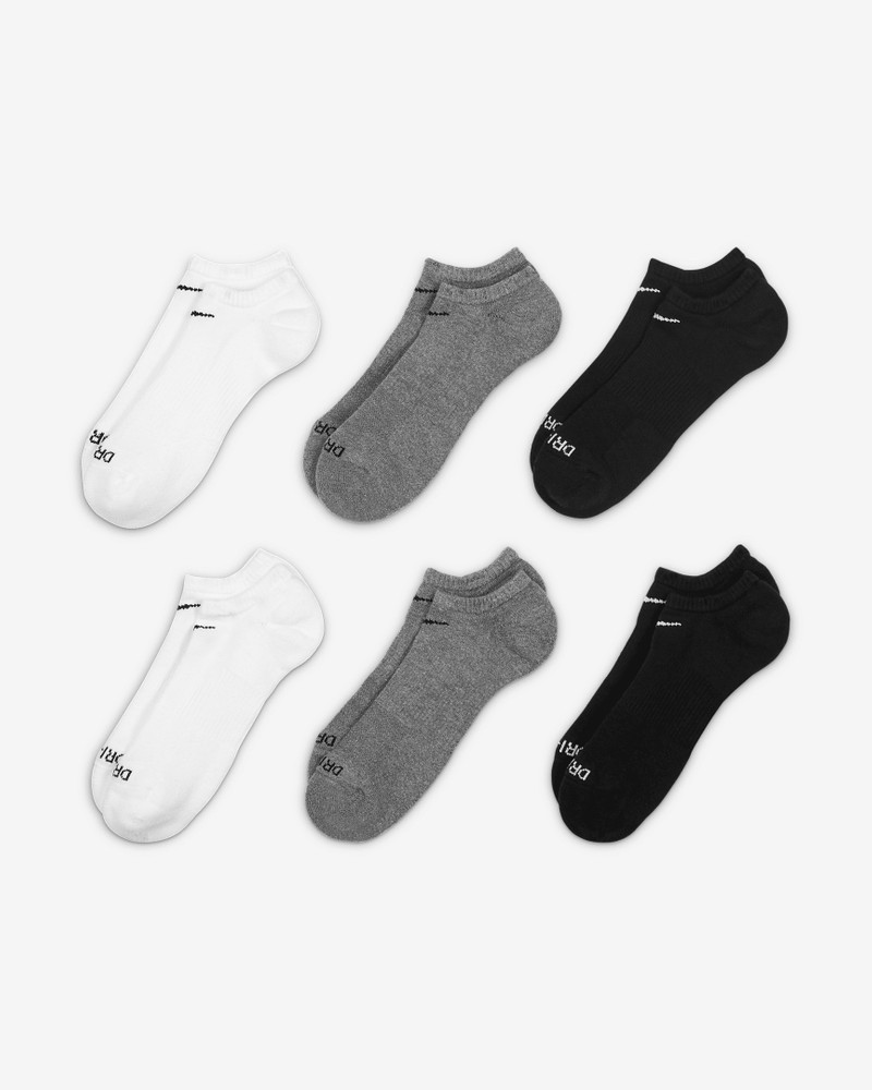 Nike Nike Everyday Plus Cushioned Training No-Show Socks (6 Pairs) outlook