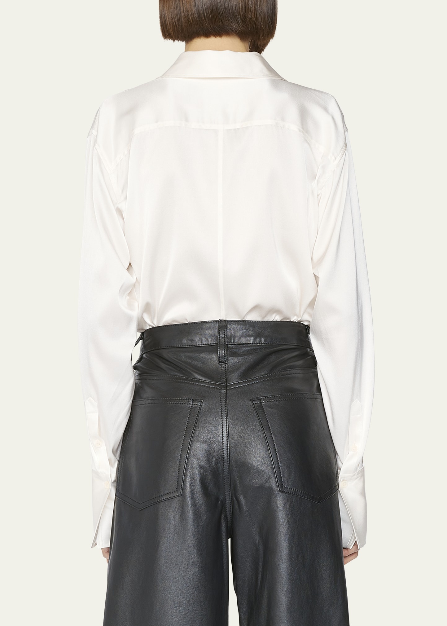 The Standard Silk Button-Front Shirt - 3