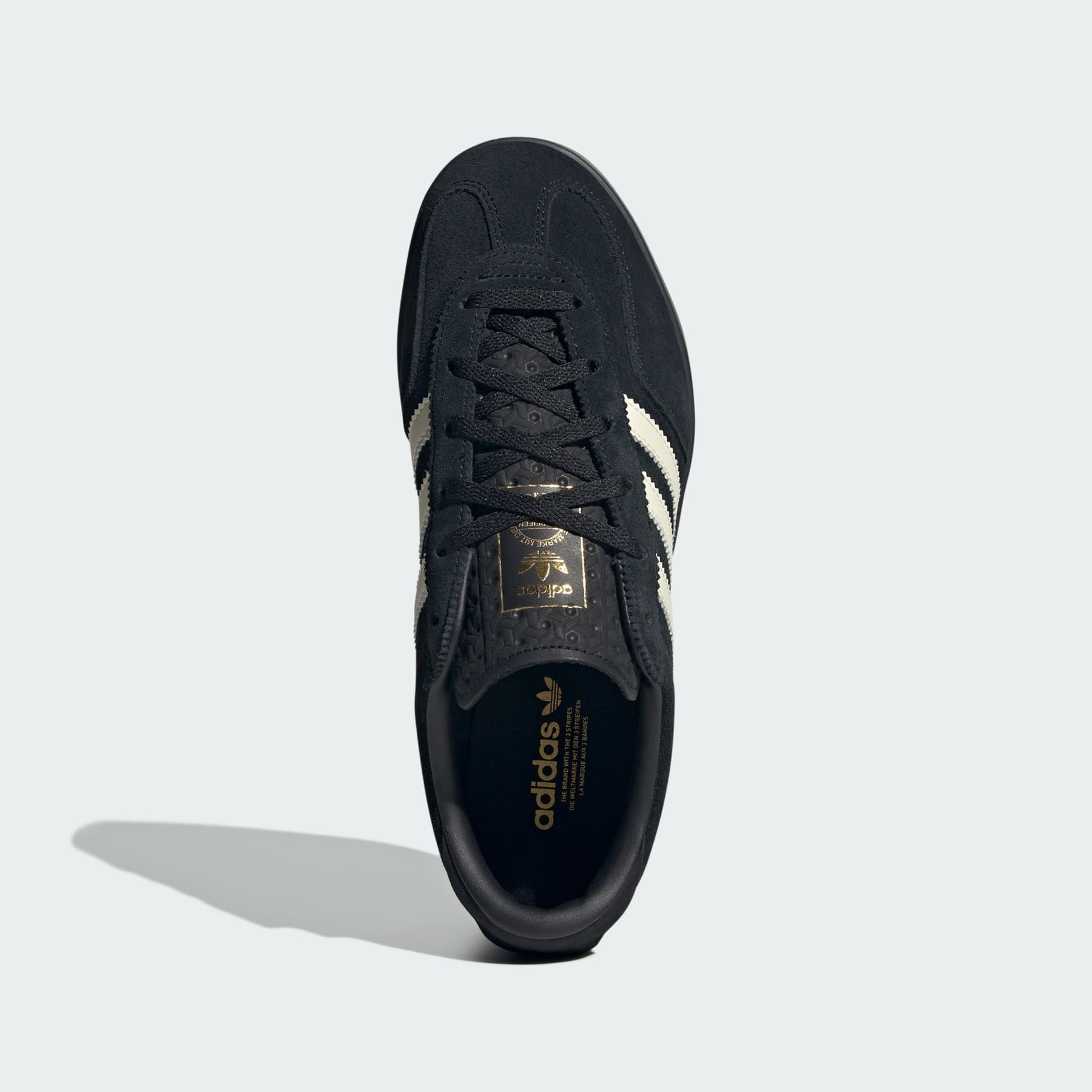 adidas★GAZELLE STACK スニーカー ☆大人気☆adidas Originals Gazelle Stack Black / Cream White